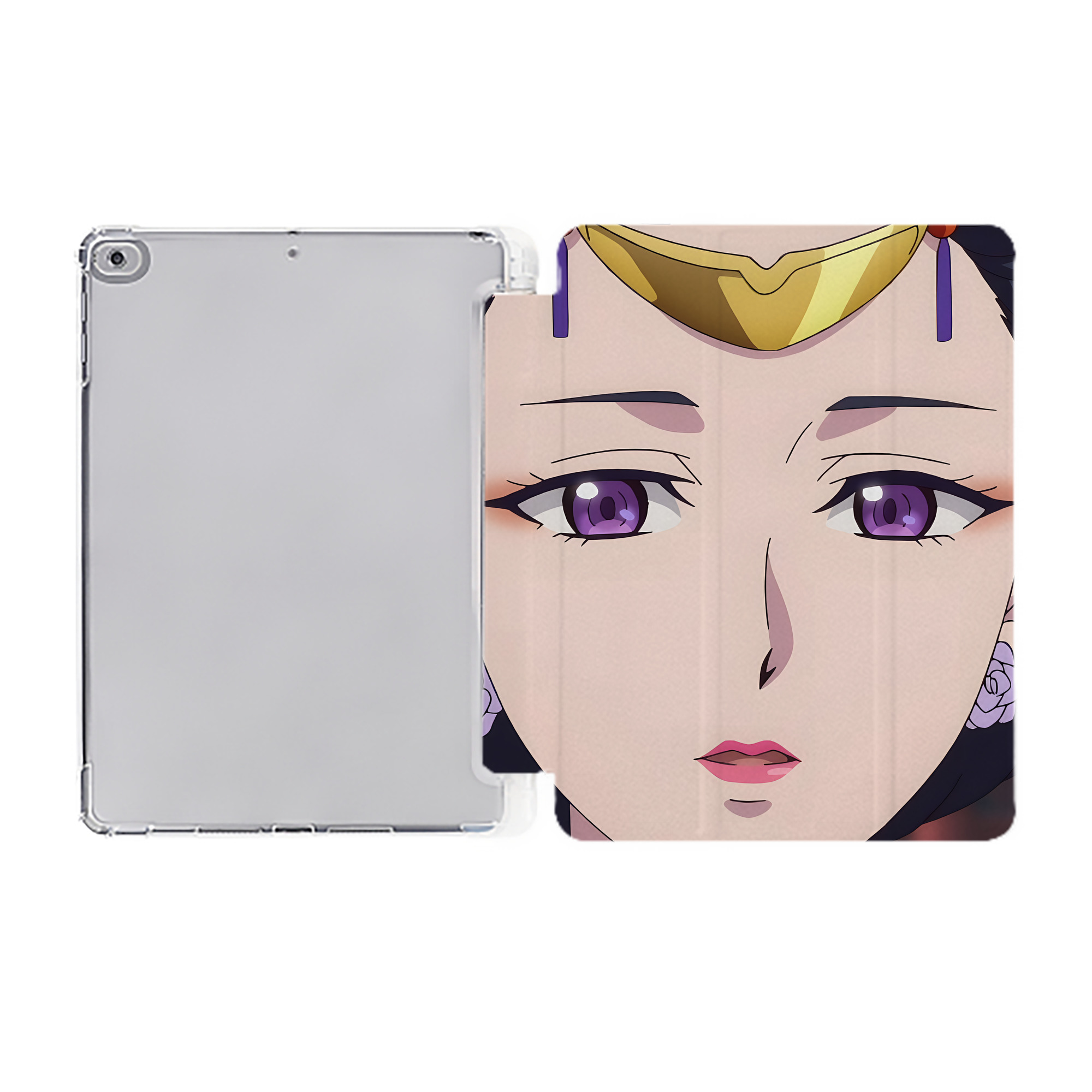 （画像用） 薬屋のひとりごと The Apothecary Diaries IPad ケース ペン収納付き 三つ折りスタンド PUレザー×シリコン 対応機種9.5/10.5/10.9インチ